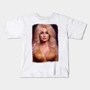 Young Dolly Parton Classic Kids T-Shirt